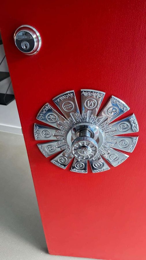 Completed lock, key and door-hardware work by Superior Locksmith