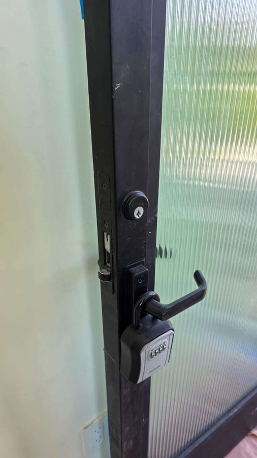 Completed lock, key and door-hardware work by Superior Locksmith