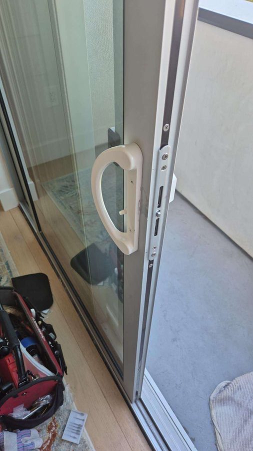 Completed lock, key and door-hardware work by Superior Locksmith