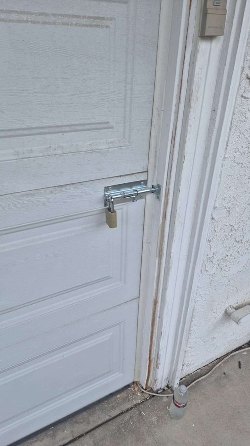 Completed lock, key and door-hardware work by Superior Locksmith