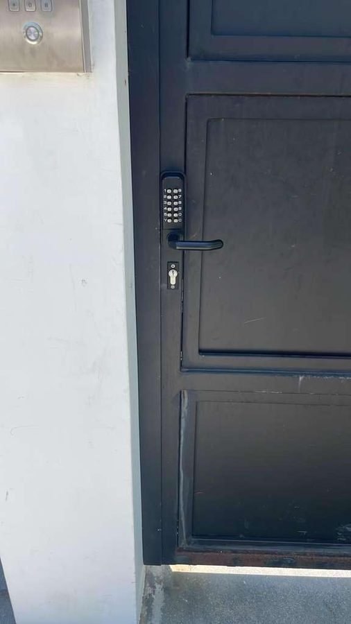 Completed lock, key and door-hardware work by Superior Locksmith