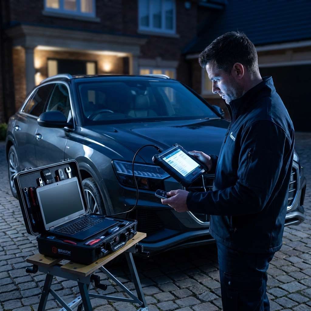 Automotive locksmith work in Studio City