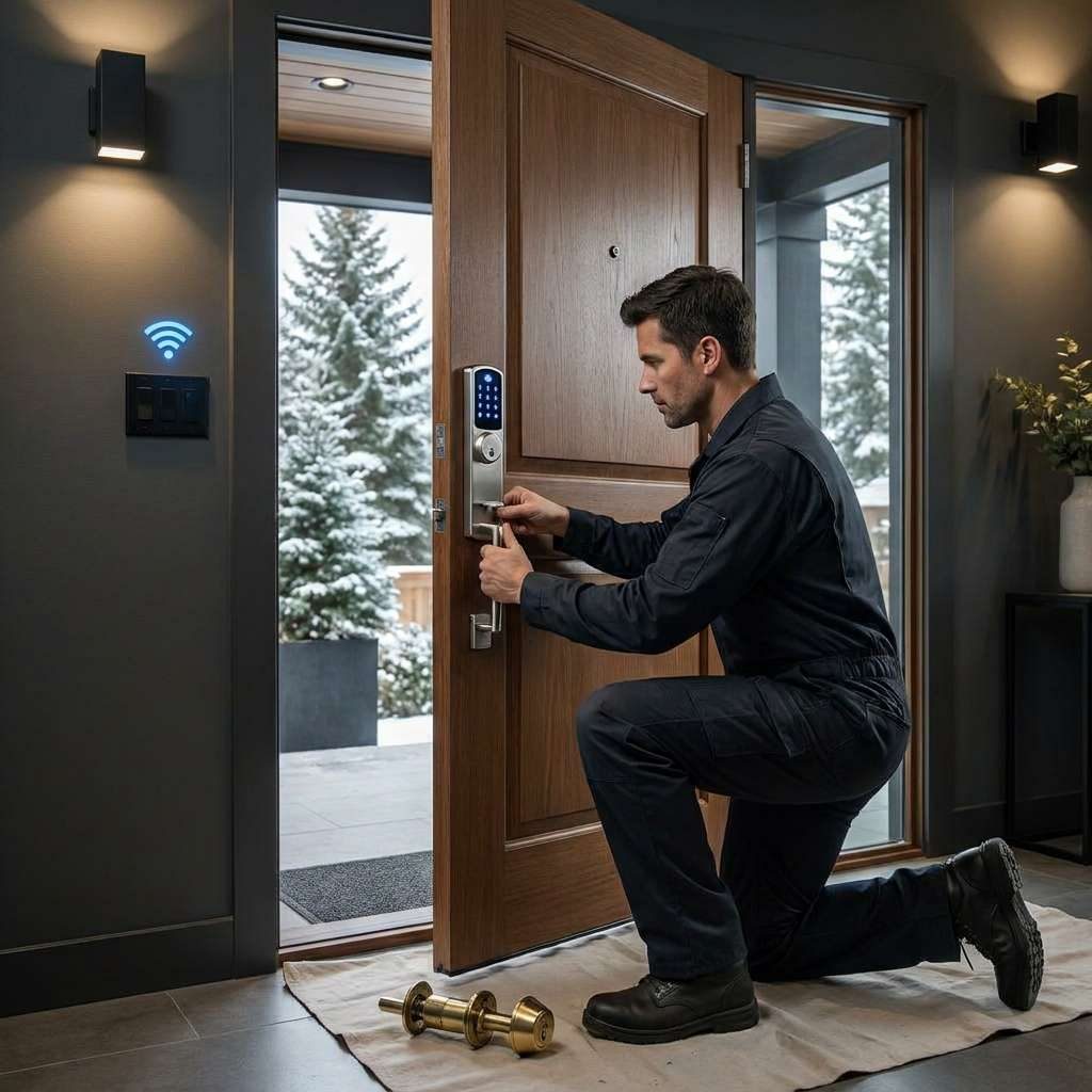Commercial locksmith work in Studio City