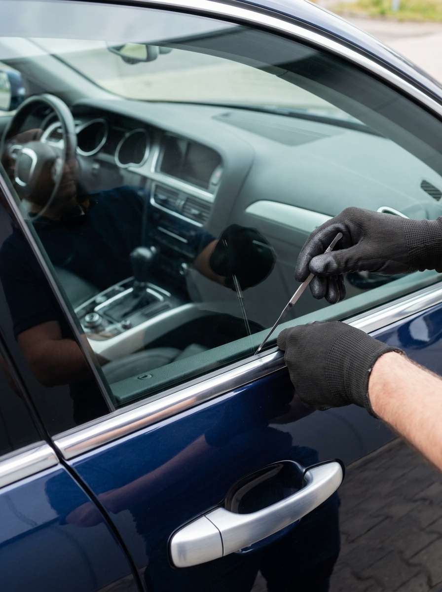Professional car lockout service in Encino