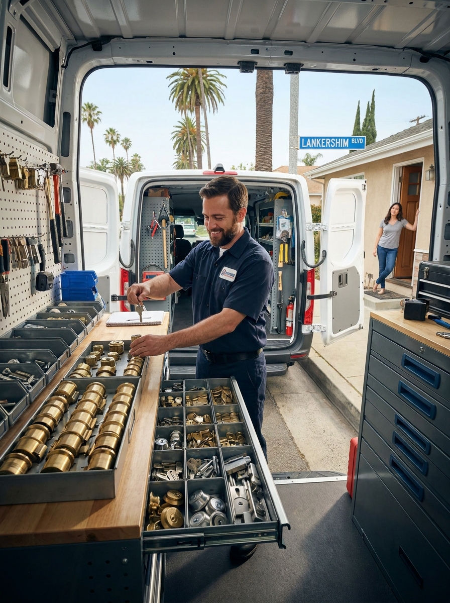 Emergency locksmith services in North Hollywood CA